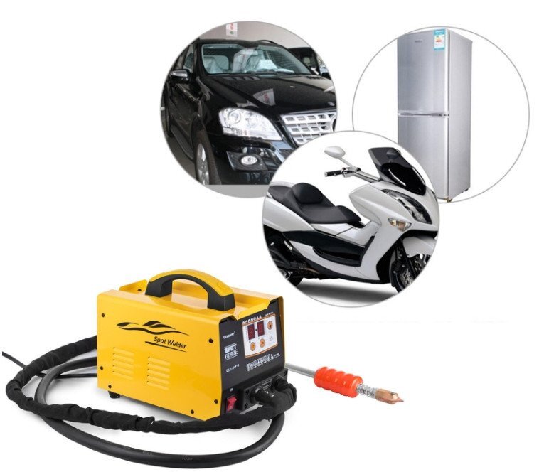 110V 3KW 利用可能な 7 つのモード 自動(dòng)車シート メタル スポット溶接機(jī) 車両パネル プーラー 2 つの溶接ガン (A850)