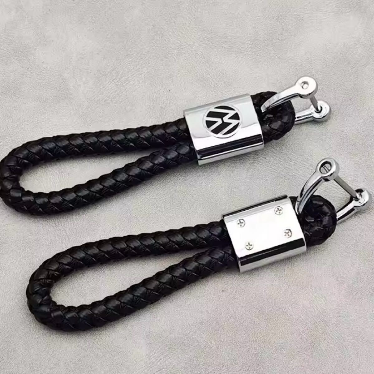 2個(gè)セット フォルクスワーゲン レザーキーホルダー 即購入OK
