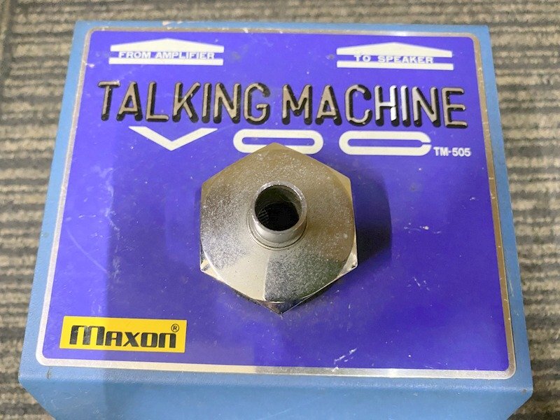通電動作未確認】Maxon TALKING MACHINE TM-505 モジュレーター