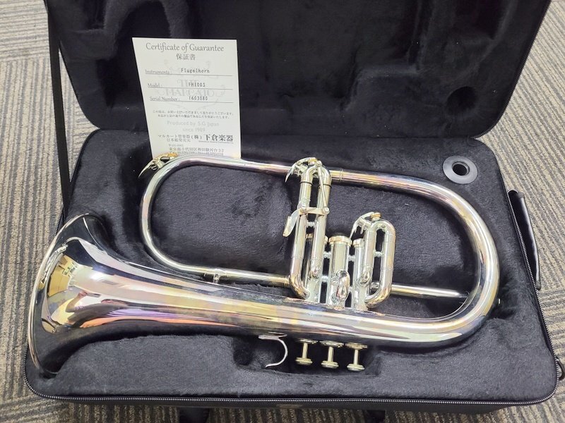 MARCATO FH100S フリューゲルホルン マルカート ケース付き 1円~　Y8476