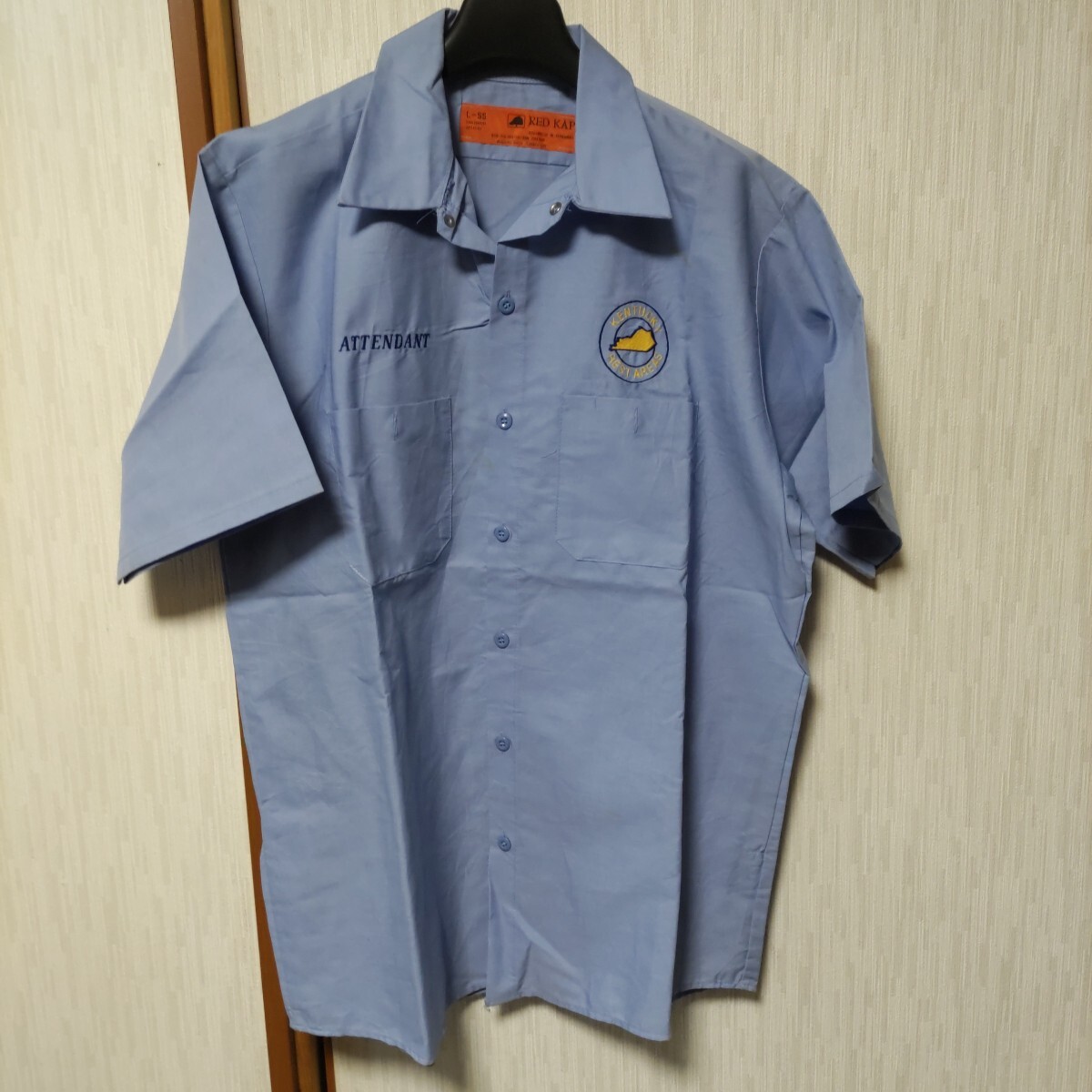 16　アメリカ古著　☆REDKAP　ビンテージ?。福啊梗啊ˉ铹`クシャツ　Vintage　