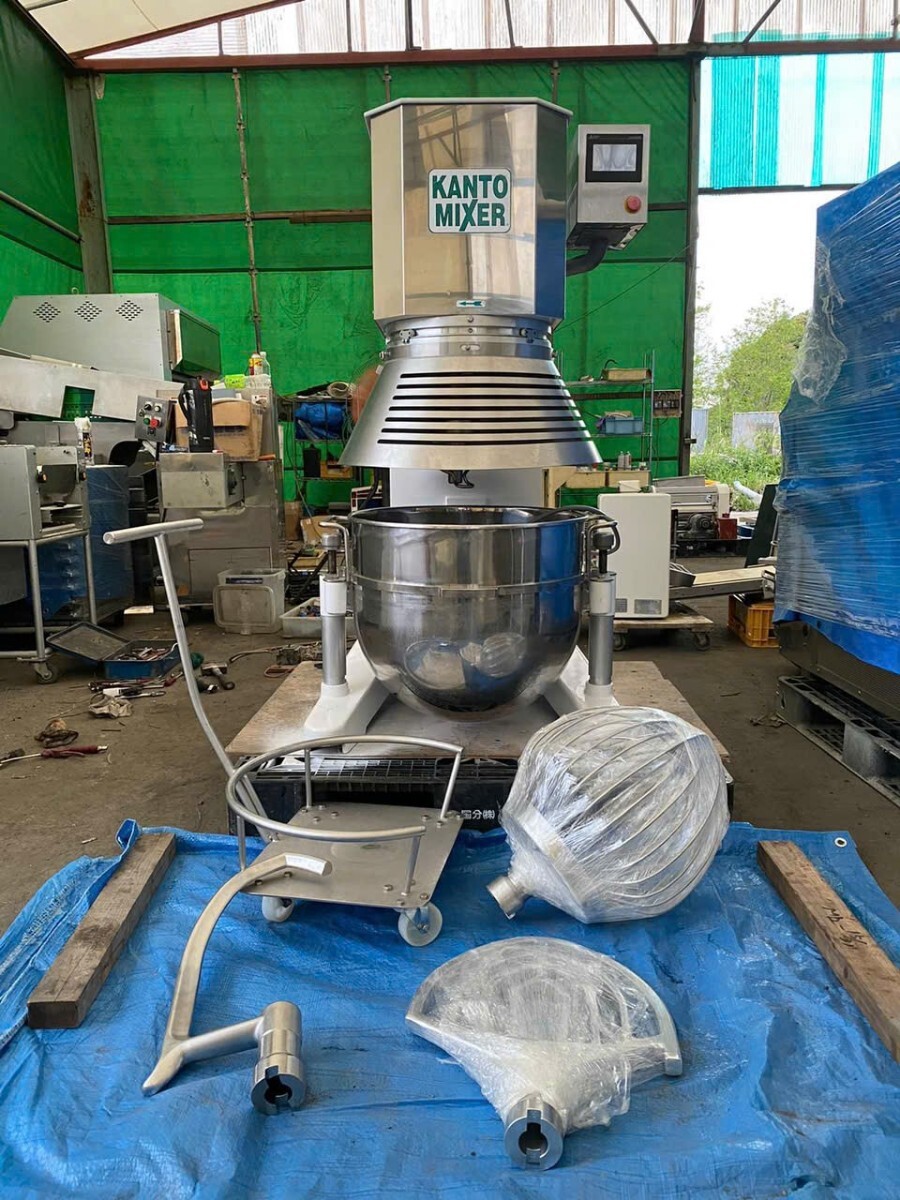 関東混合機工業●型式　HPI-90　ミキサー　 業務用200V三相全整備動作確認済_画像1