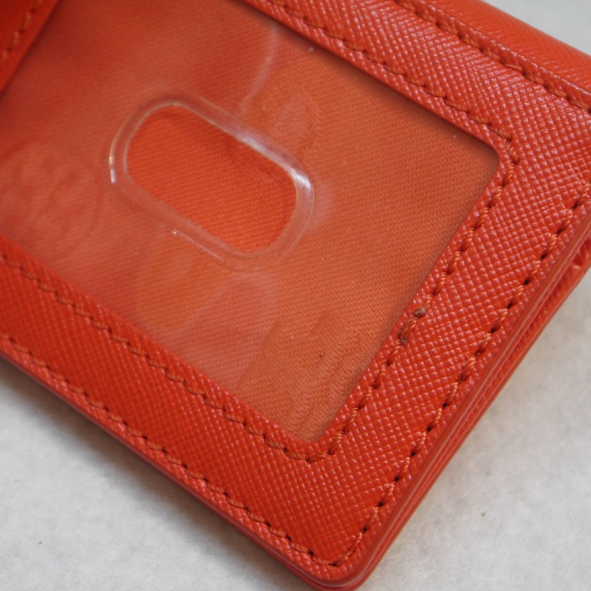  вне установленной формы бесплатная доставка USED товар * хранение товар TORY BURCH Tory Burch футляр для карточек футляр для визитных карточек оттенок красного кожа текущее состояние товар 