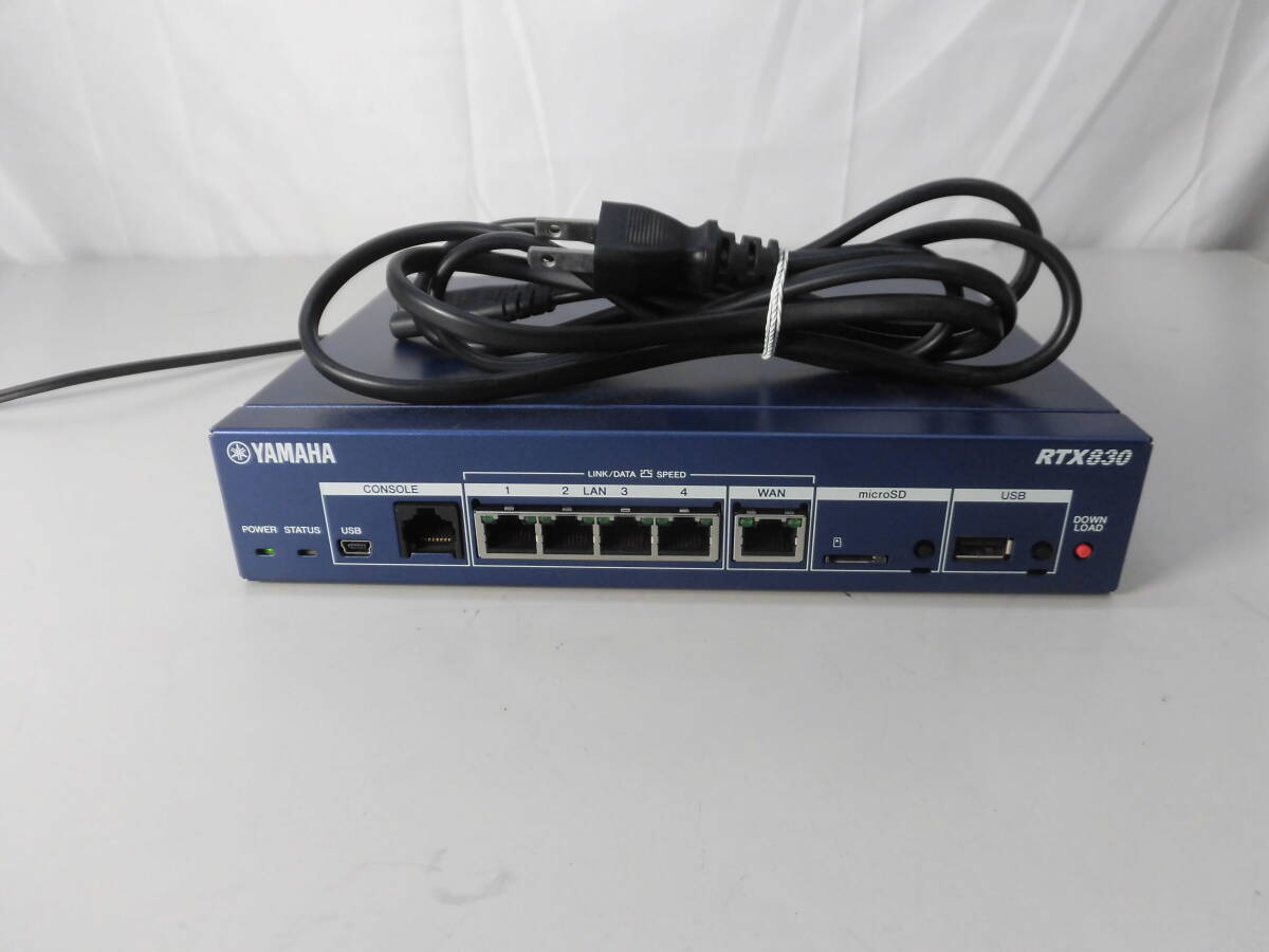 **1790 YAMAHA Giga доступ VPN маршрутизатор RTX830 есть перевод текущее состояние товар **