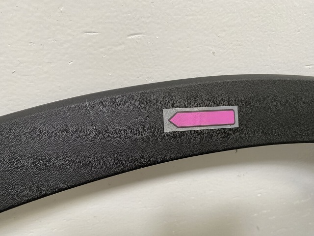 新品!XC40 左 フロント フェンダーアーチモール/オーバーフェンダー 31448344 31448324 素地 ボルボ(142979)_画像5