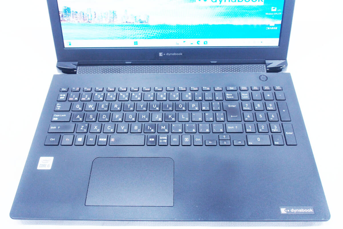 1円～ 16GBメモリ Office2019 dynabook BJ65/FS i5-10210U NVMeSSD256GB 15.6TFT DVD Windows11