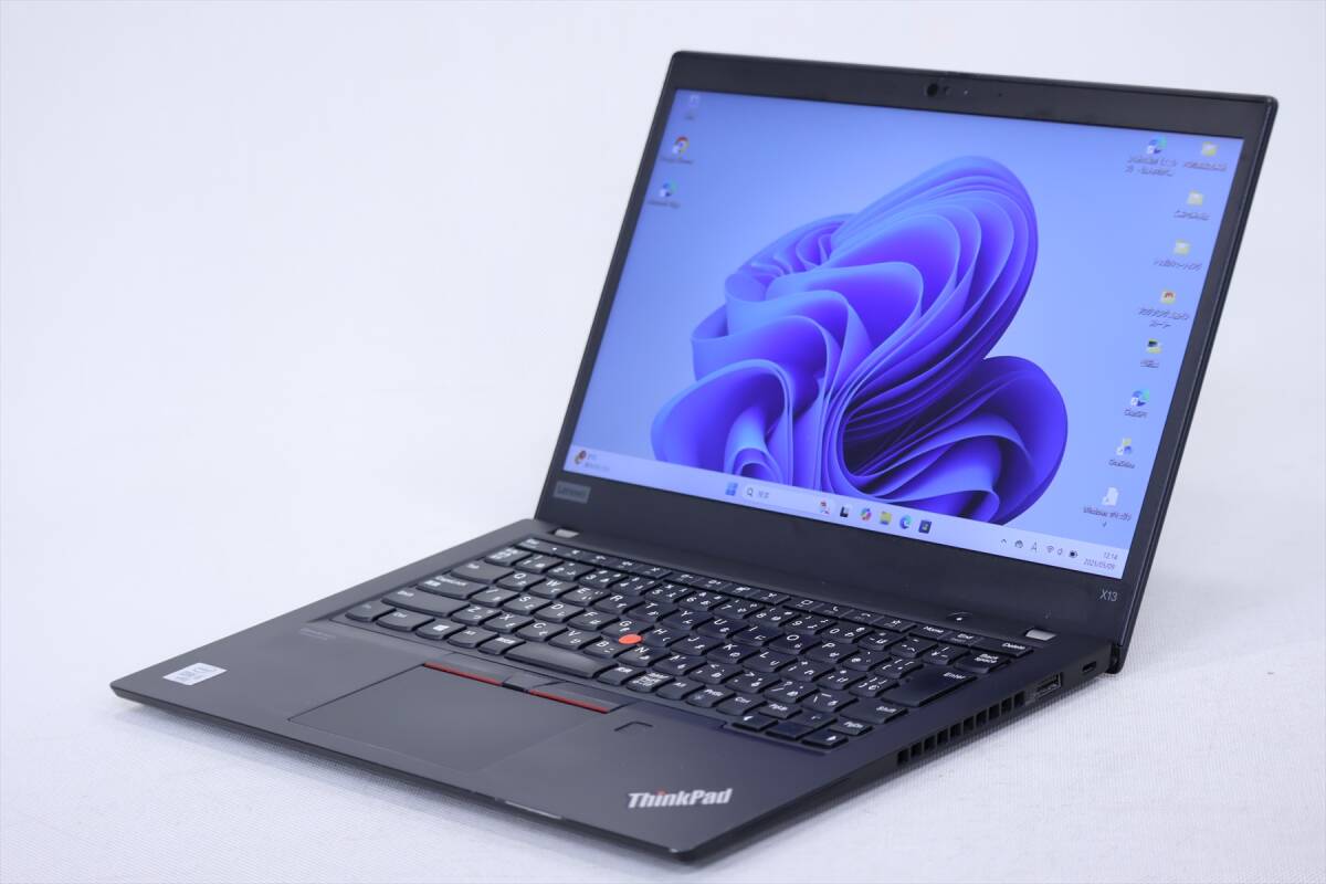 1円～ Windows11 バッテリー良好 第10世代 薄型 軽量 Lenovo ThinkPad X13 Gen1 i5-10310U RAM8G SSD256G 13.3FHD WiFi6