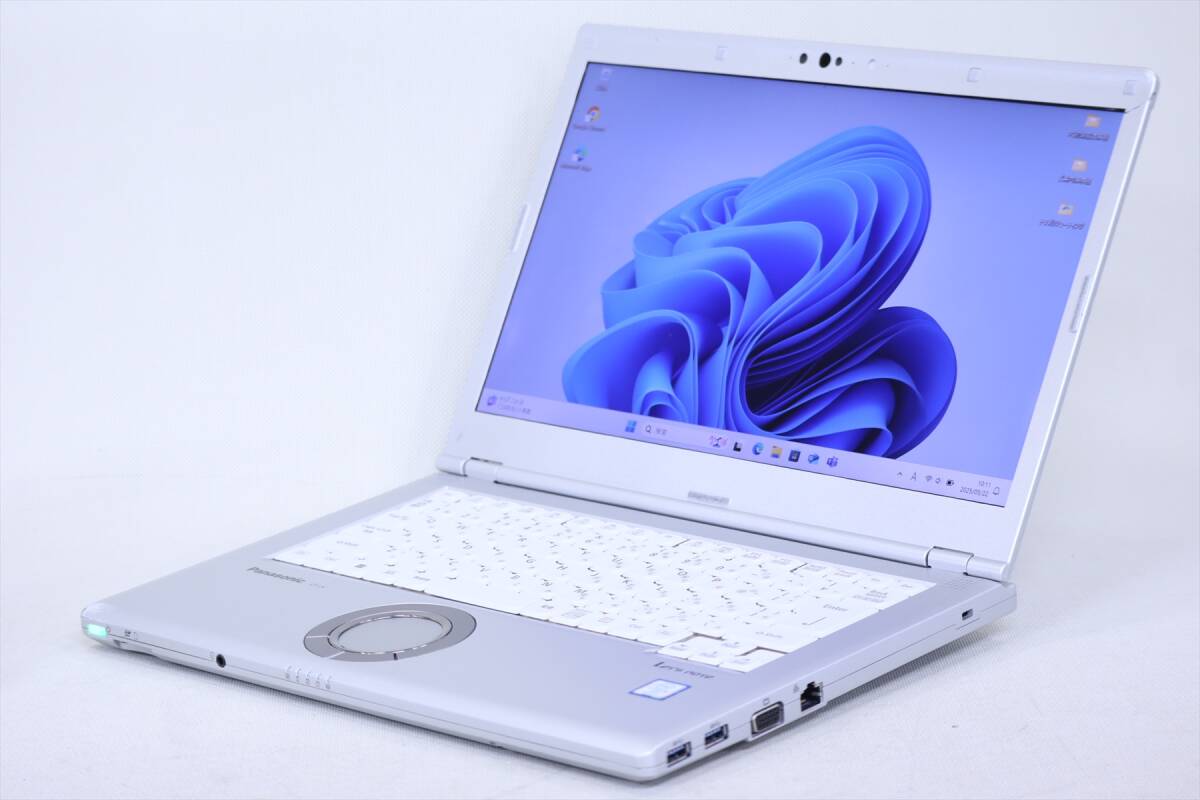1円～ Windows11 バッテリー良好 約1kg 超軽量 ビジネスモバイル 14.0インチ FHD 8世代 Corei5 Let's note CF-LV8 i5-8365U 8G 256G
