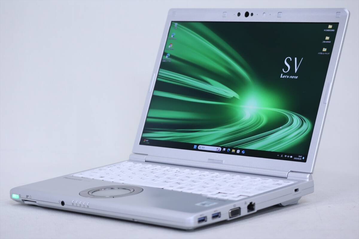 1円～ 超軽量約919g Office2019 バッテリー良 Let's note CF-SV9 i5-10310U 16G 256G 12.1WUXGA Windows11 Wi-Fi6 リカバリ