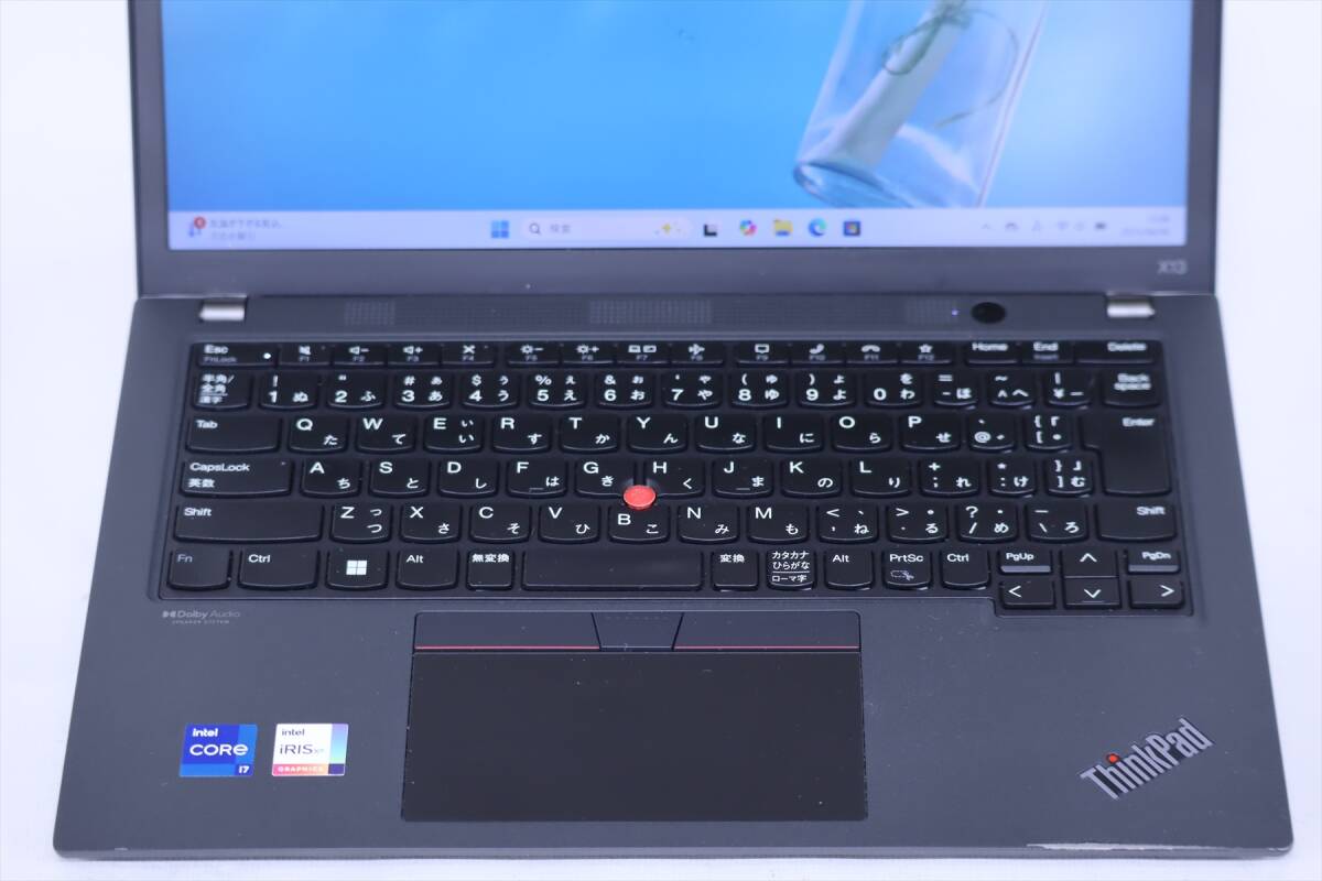 即配 16Gメモリ バッテリー良好 2022年制 Lenovo ThinkPad X13 Gen2 i7-1165G7 16G SSD512G 13.3WUXGA Windows11 WiFi6 11世代CPU
