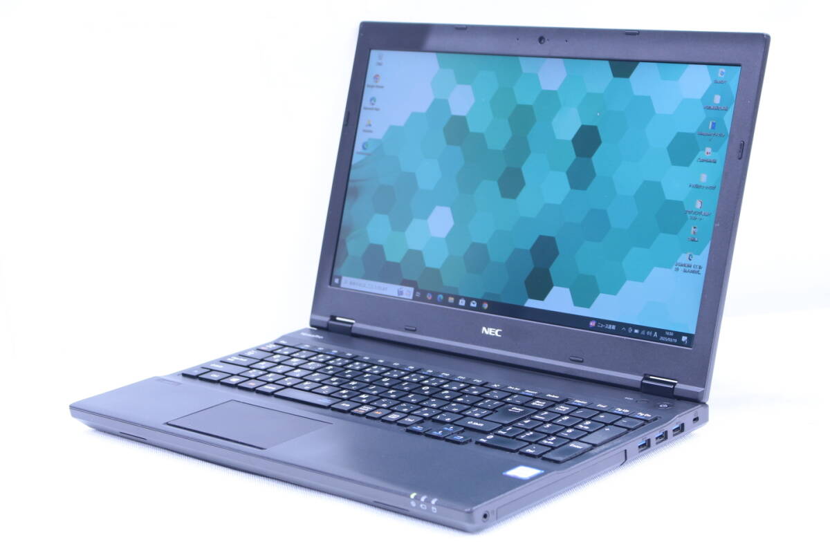 1円～ 16Gメモリ 15.6FHD Office2019 VersaPro VX VKT16/X-2 i5-8250U SSD128GB カメラ Win10