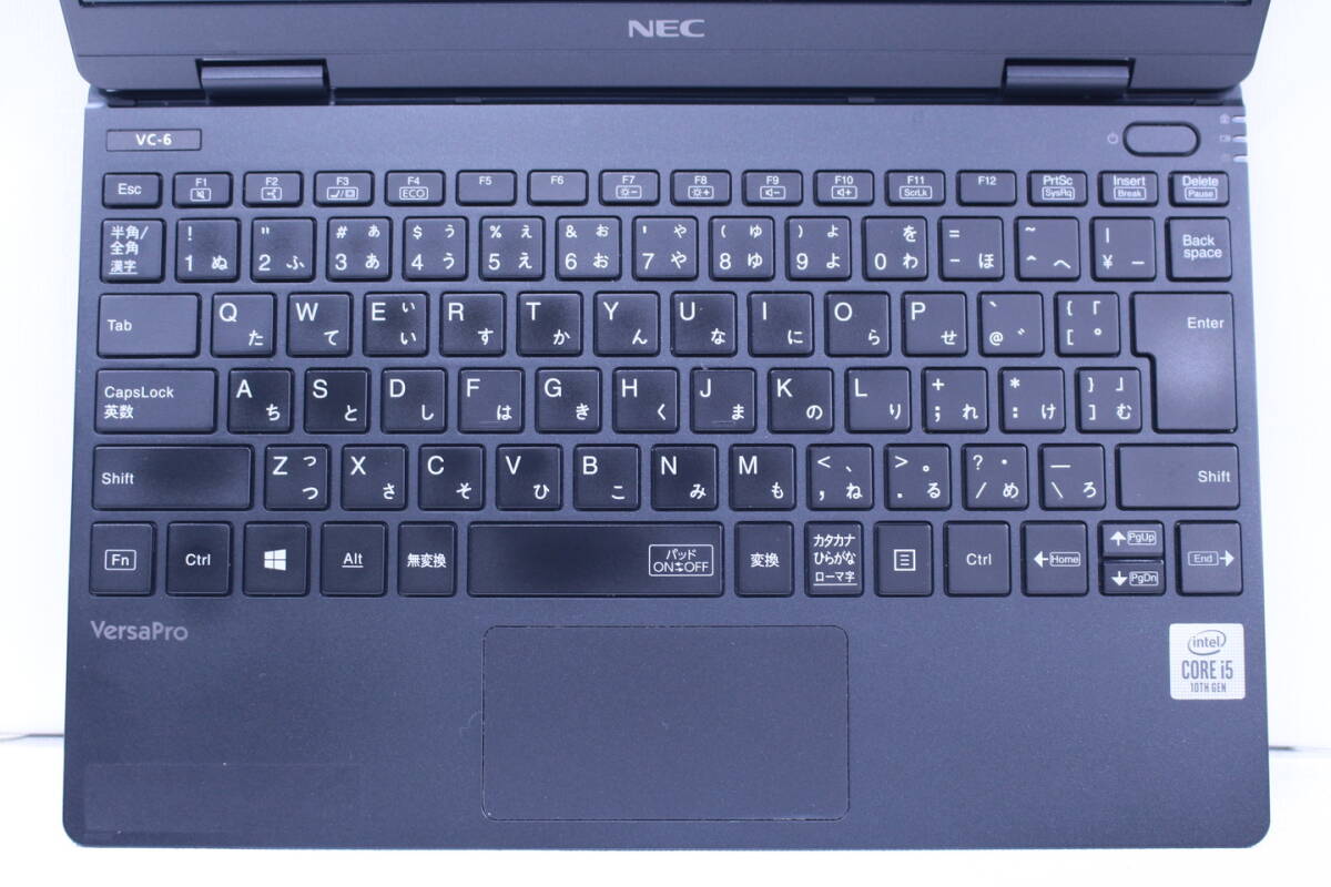 1円～ 軽量薄型コンパクト VersaPro UltraLite Type-VC VKT10/C-6 i5-10210Y RAM8GB SSD128GB 12.5インチFHD カメラ Windows11