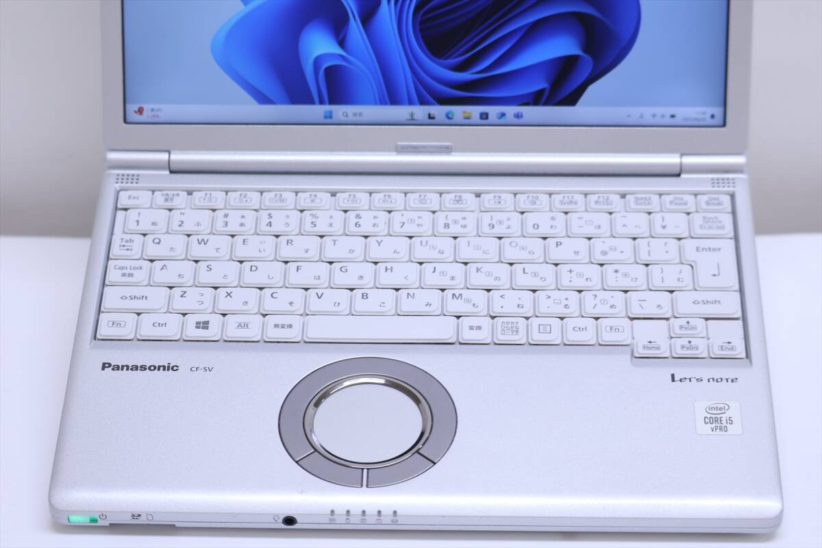 1円～ 16Gメモリ Office2019 軽量約919g Let's note CF-SV9 i5-10310U 16G 256G 12.1WUXGA Windows11 Wi-Fi6 バッテリー良好