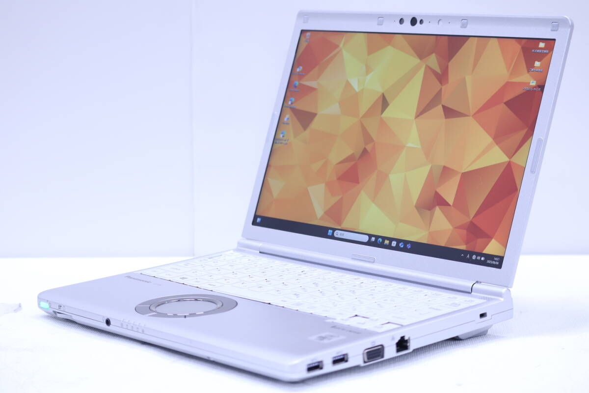 1円～ 軽量 快速 Office2019 Let's note CF-SV9RFLVS i5-10310U RAM8G NVMe256G LTE 12.1型WUXGA Wi-Fi6 顔認証 Windows11 リカバリ