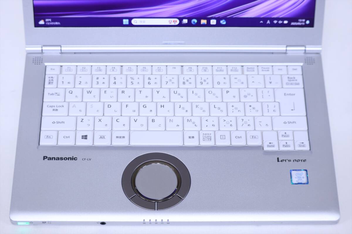 1円～ 軽量約1kg Office2019 Let's note CF-LV8 i5-8365U 8G SSD256G 14.0FHD Thunderbolt3 Windows11 リカバリ バッテリー良