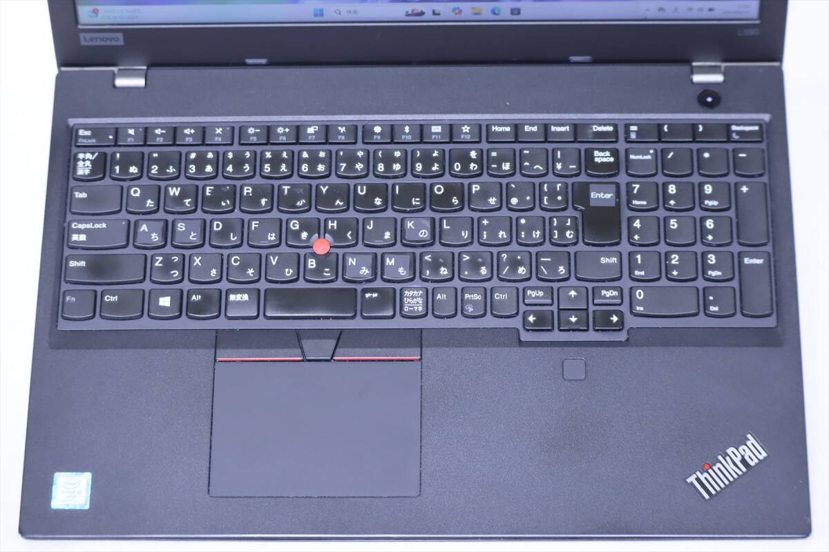 1円～ 16Gメモリ SSD512G Office2019 ThinkPad L590 i5-8365U RAM16G SSD512G 15.6FHD Windows11 バッテリー良
