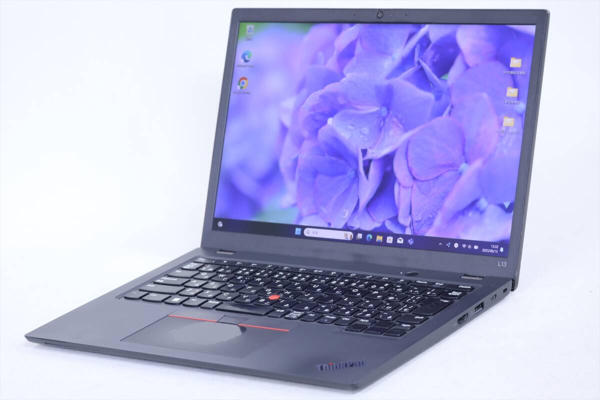 1円～ 12世代Corei7 16Gメモリ ThinkPad L13 Gen3 i7-1255U 16G 512G 13.3WUXGA Windows11 Wi-Fi6 Thunderbolt4 バッテリー良好 CCA評価
