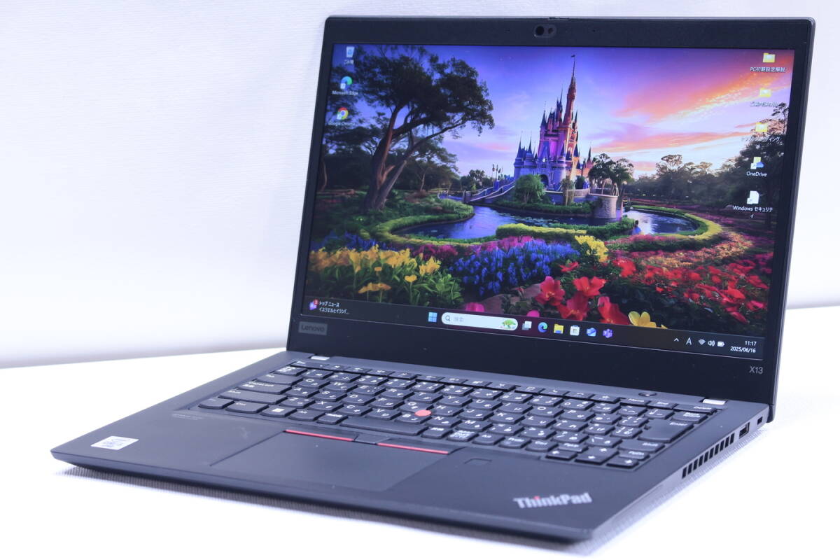 即配 バッテリー良好 薄型軽量 ThinkPad X13 Gen1 i5-10310U 8G NVMeSSD256G 13.3インチFHD Windows11 BAA評(píng)価