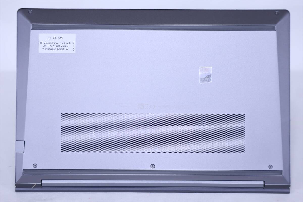 1円～ 外裝良品 RTX A1000 12世代Corei7 32Gメモリ HP ZBook Power 15.6 inch G9 i7-12700H 32G 1T 15.6FHD Windows11 リカバリ ABC評価