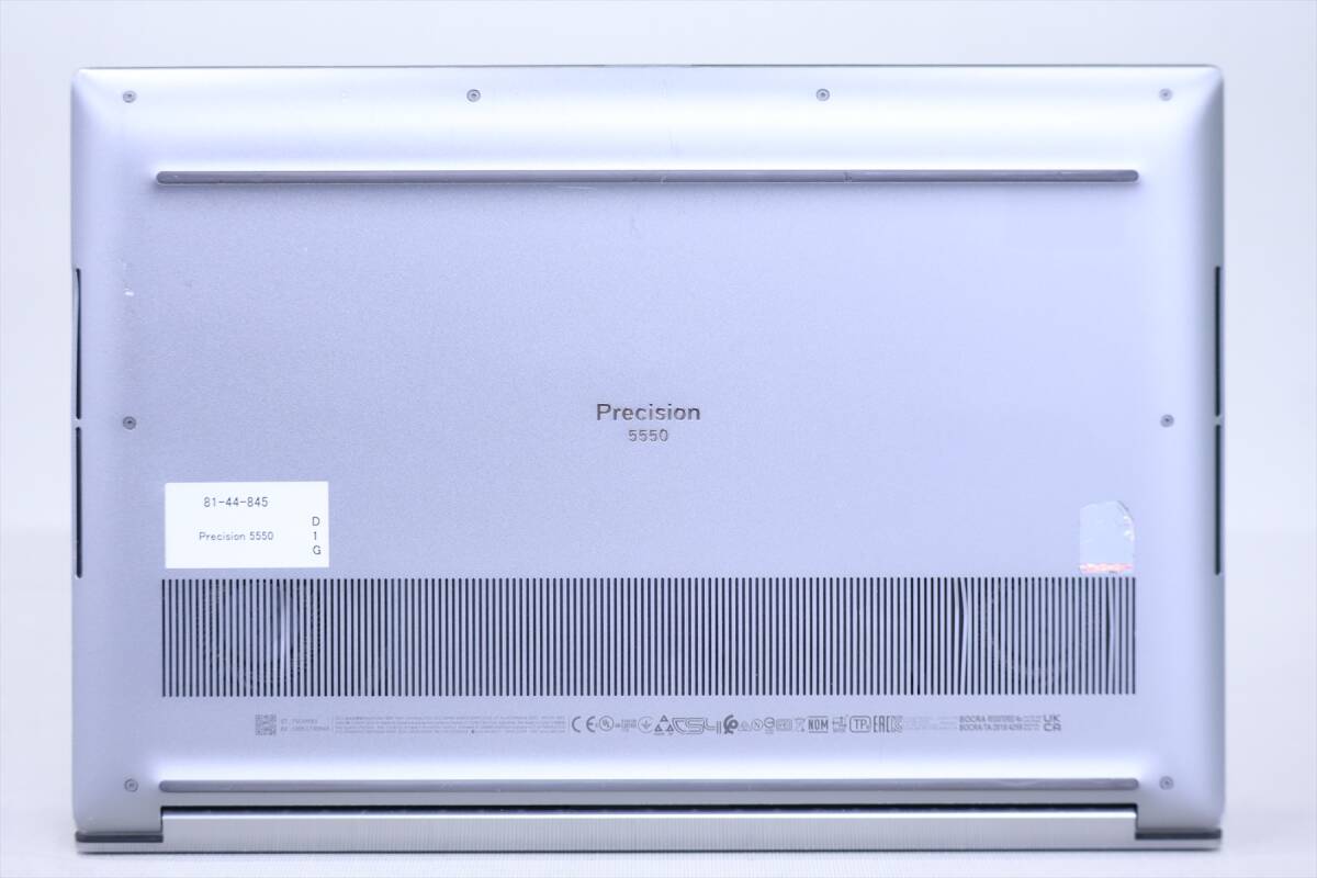 1円～ QuadroT1000 10世代Corei7 16Gメモリ Precision 5550 i7-10750H 16GB 512GB 15.6WUXGA Windows11 リカバリ Wi-Fi6 BBA評価