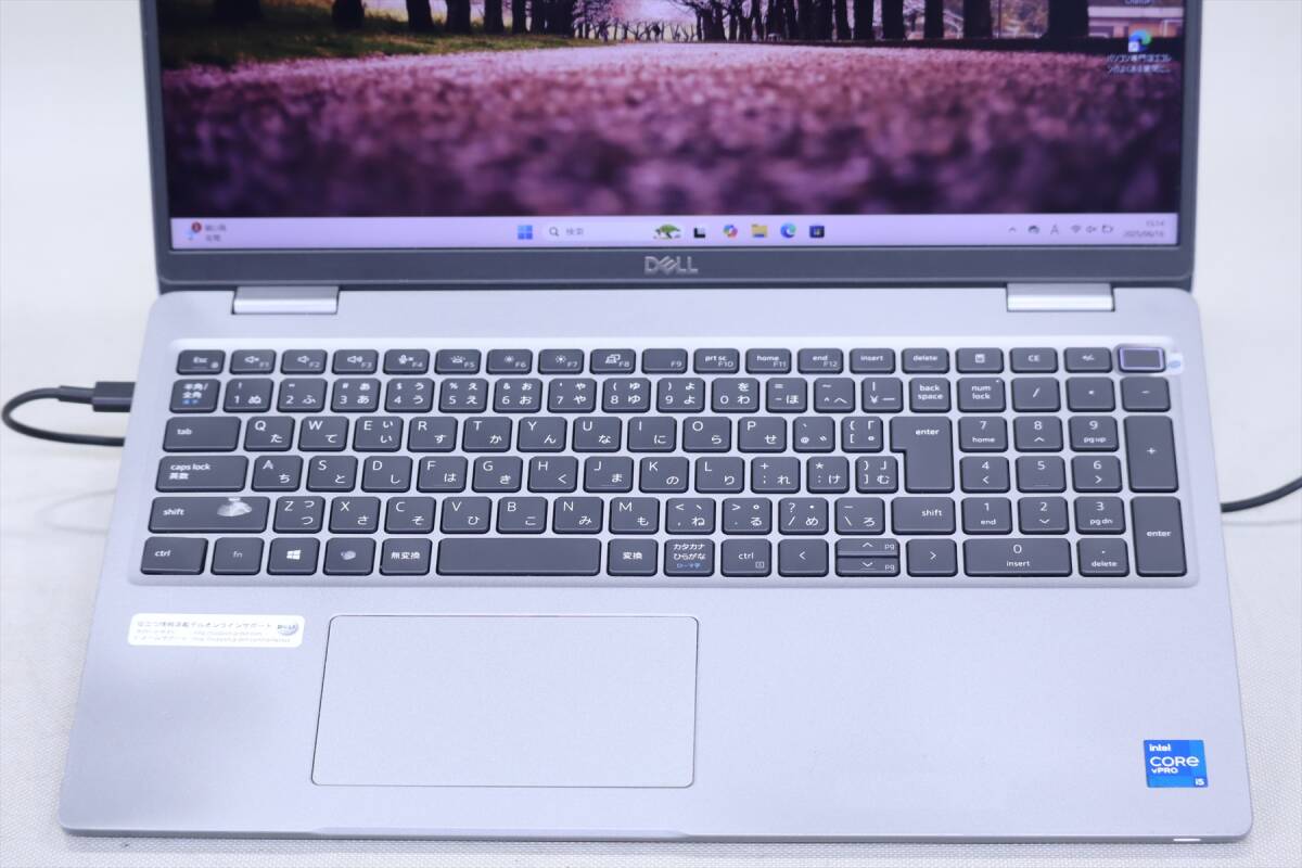 1円～ タッチパネル 11世代Corei5 16Gメモリ Latitude 15 5520 i5-1145G7 16G 256G 15.6FHD Windows11 バッテリー良 Thunderbolt4 BAB評価