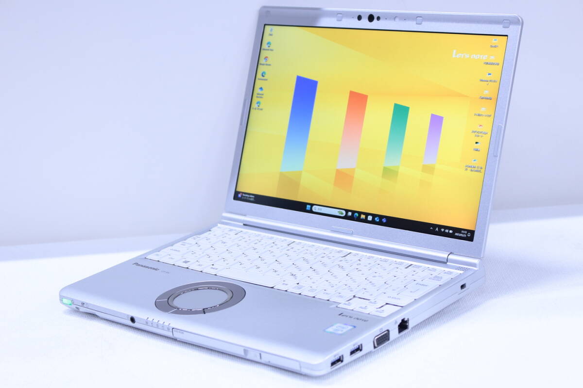 1円～ 軽量 Office2019 Let's note CF-SV8R13VS i5-8365U RAM8G SSD256G 12.1WUXGA DVD Windows11 顔認(rèn)証 リカバリ