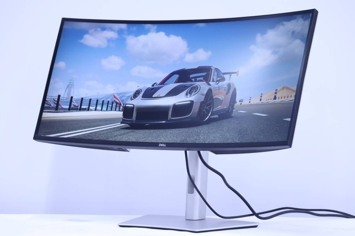 34.14インチ 曲面 USB-Cハブモニター Dell U3421WE UWQHD IPS非光沢 1900R曲面 USB-C DP HDMI DCI-P3 95% 21：9ワイドスクリーン
