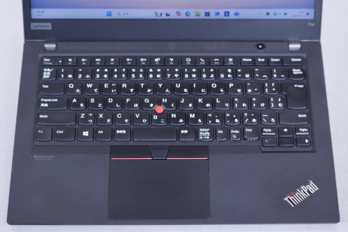 1円～ バッテリー良好 10世代Corei5 Lenovo ThinkPad T14 Gen1 i5-10210U 16G 256G 14.0FHD Windows11 WiFi6 薄型 軽量1.47kg ABB評(píng)価