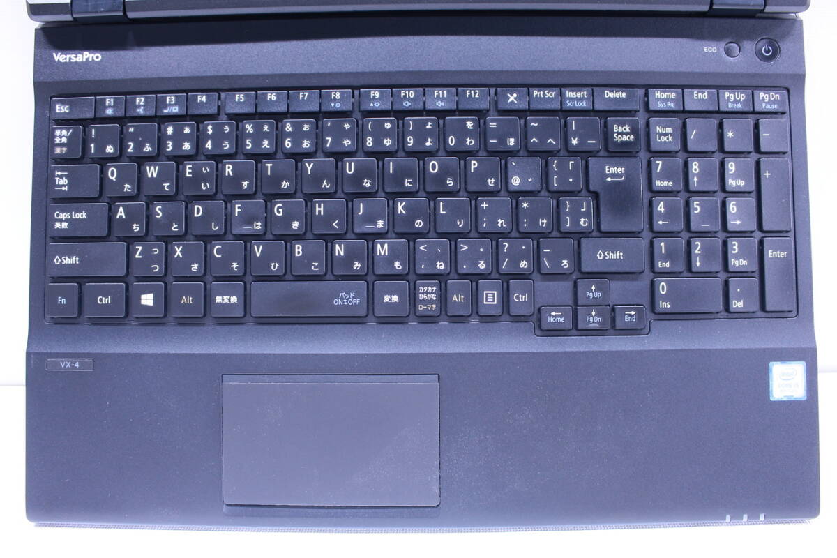 1円～ メモリ12GB Office2019 VersaPro Type-VX VKT16/X-4 i5-8250U 12G SSD256G 15.6インチTFT Windows11 BAA評価