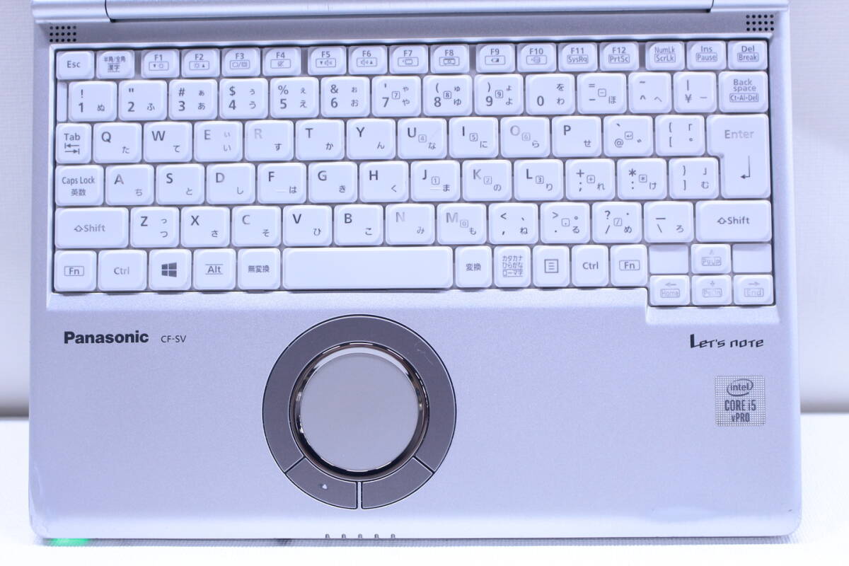 1円～ 軽量約920g 10世代Corei5 Office2019 Let's note CF-SV9RDLVS i5-10310U 8G NVMe256G 12.1WUXGA Wi-Fi6 Windows11 リカバリ BBA評価