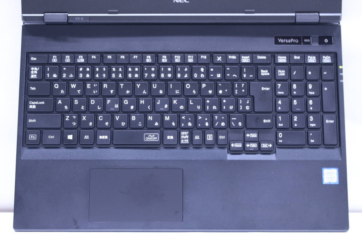 1円～ Corei7 RAM16G Office2019 VersaPro Type-VX VKH19/X-6 i7-8665U 16G NVMeSSD512G 15.6インチFHD DVD Win11 バッテリー良好 BAA評(píng)価