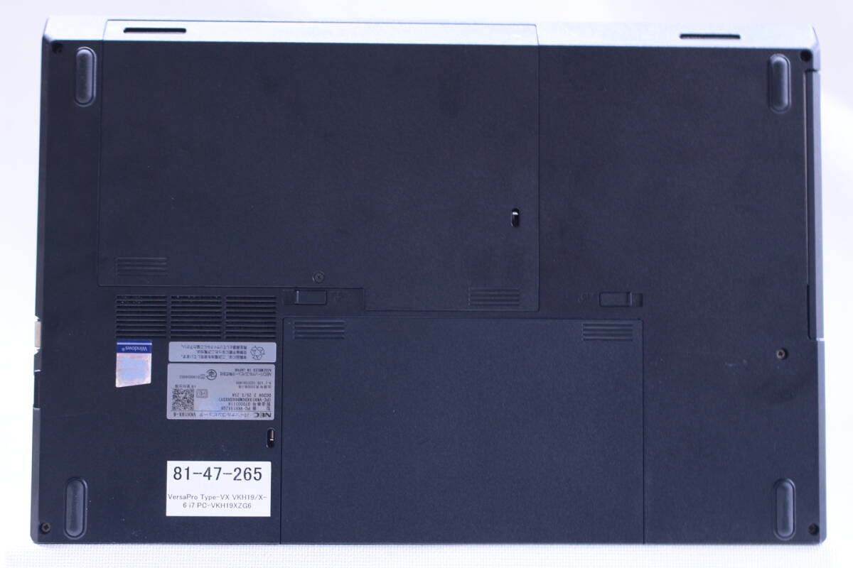 1円～ Corei7 RAM16G Office2019 VersaPro Type-VX VKH19/X-6 i7-8665U 16G NVMeSSD512G 15.6インチFHD DVD Win11 バッテリー良好 BAA評(píng)価