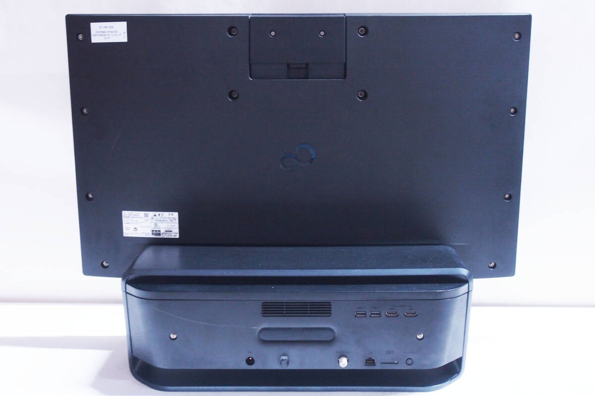 1円～ 27インチFHD Corei7 Office2019 ESPRIMO FH90/B3 ブラック i7-7700HQ メモリ16G HDD3T DVD Windows11 CBC評(píng)価