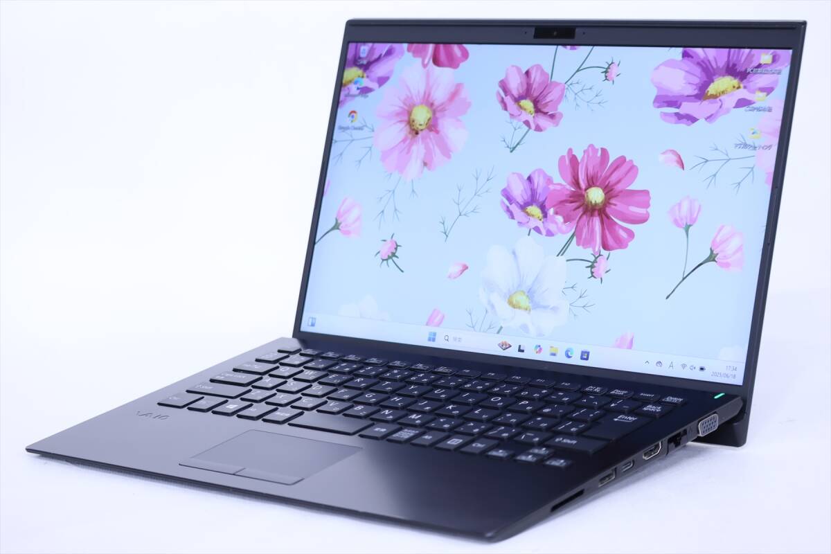 1円～ 10世代Corei5 VAIO Pro PK VJPK13C11N i3-1005G1 RAM8GB SSD128GB 14.0FHD Wi-Fi6 Windows11 バッテリー良 BBA評価