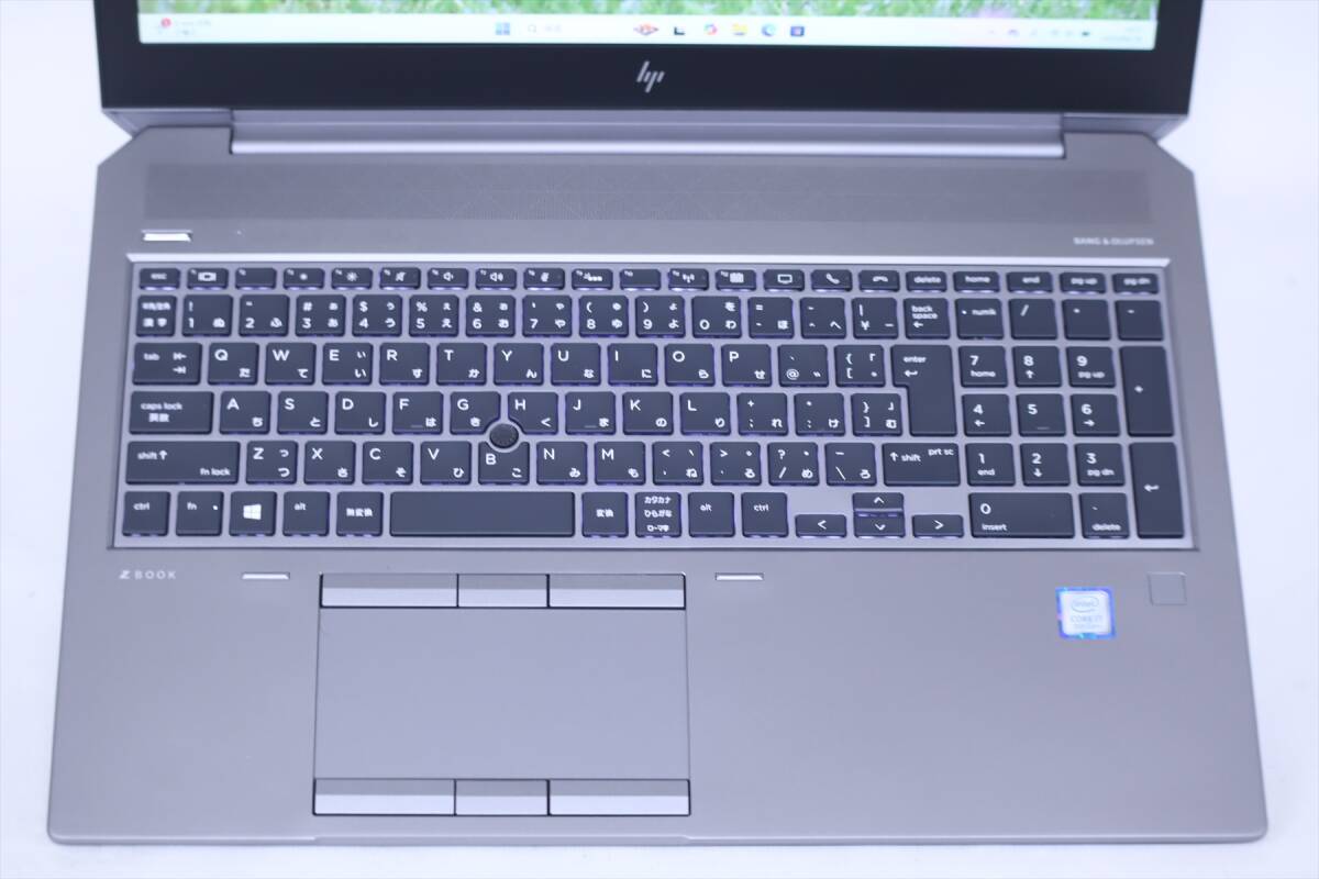 1円～ 外裝良品 Quadro T2000 Corei7 32Gメモリ HP ZBook 15 G6 Mobile Workstation i7-9750H RAM32GB SSD512GB 15.6FHD Windows11 AAB評(píng)価