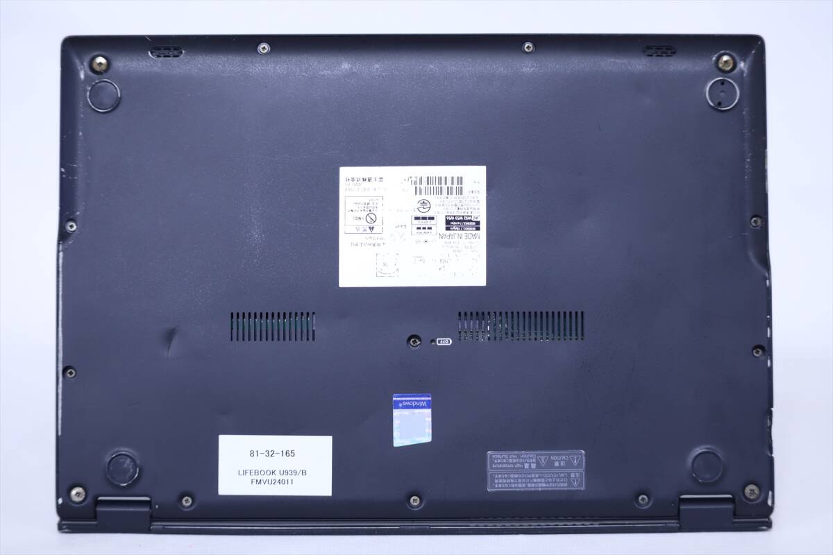 卸売 バッテリー良好 LIFEBOOK U939/B i5-8365U RAM8GB SSD256GBM.2SATA 13.3FHD Windows11 BCA評(píng)価
