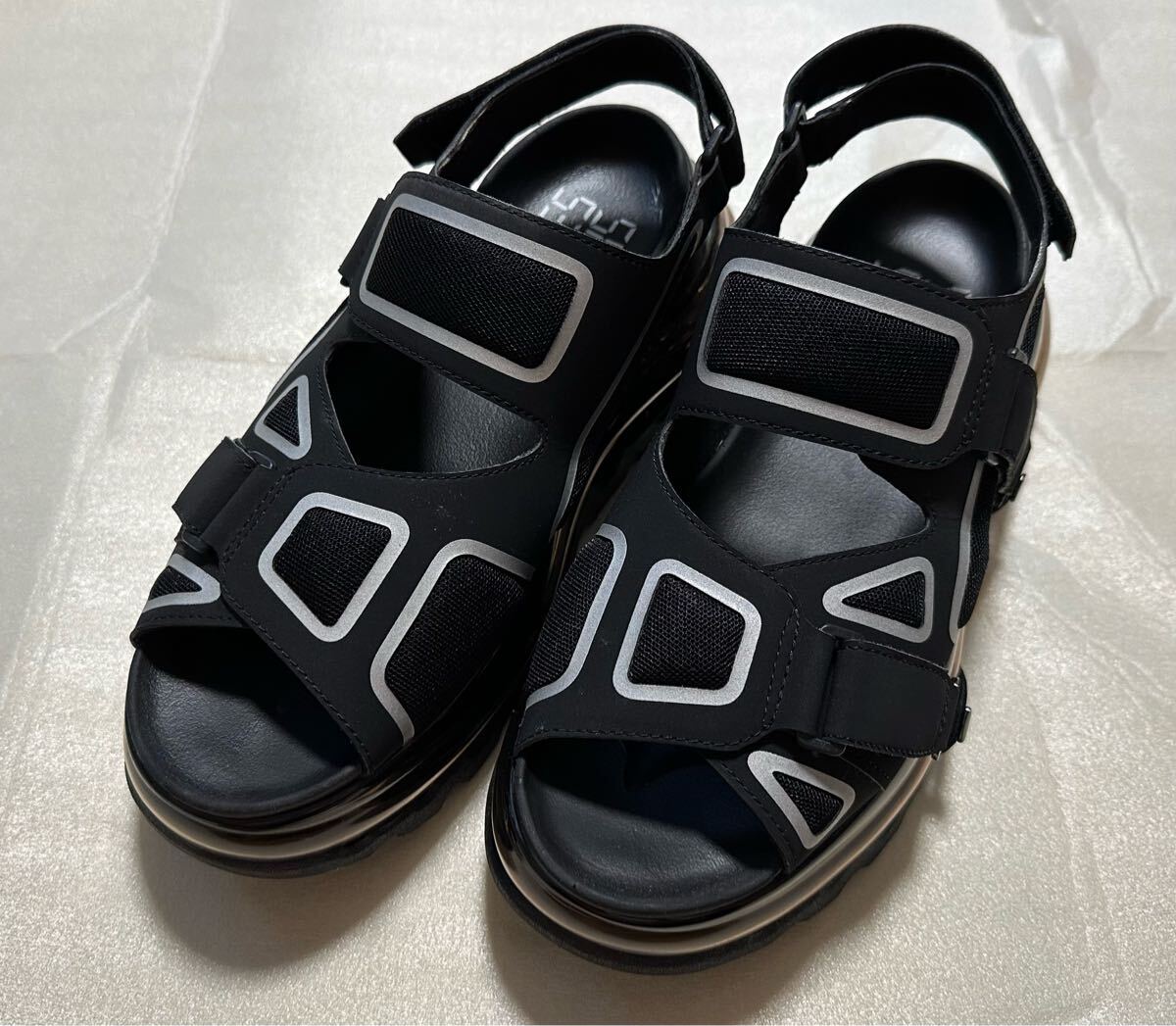 國內(nèi)正規(guī)品　SHOES 53045 シューズ53045 ダッドサンダル　サイズEUR40　GR8購入品　ヒール高８cm