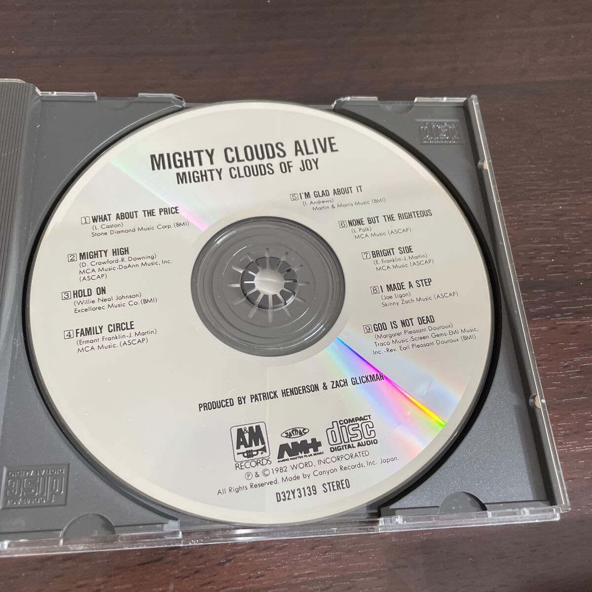 MIGHTY CLOUDS OF JOY | MIGHTY CLOUDS ALIVE mighty *klauz*ob* Joy | mighty *klauz*a жить записано в Японии CD