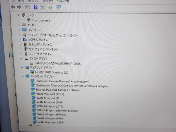 VAIO Pro PG VJPG11C11N Core i7 8550U 1.80GHz/16GB/SSD 512GB WLAN Bluetooth フルHD Webカメラ Win11