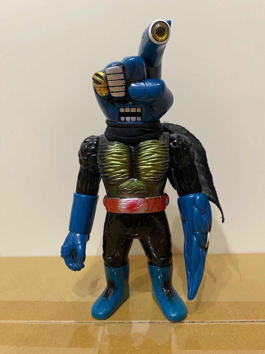 ユビオス リアルヘッド REALHEAD ソフビ sofubi カオスマン ストロングアーム 黒マフラー