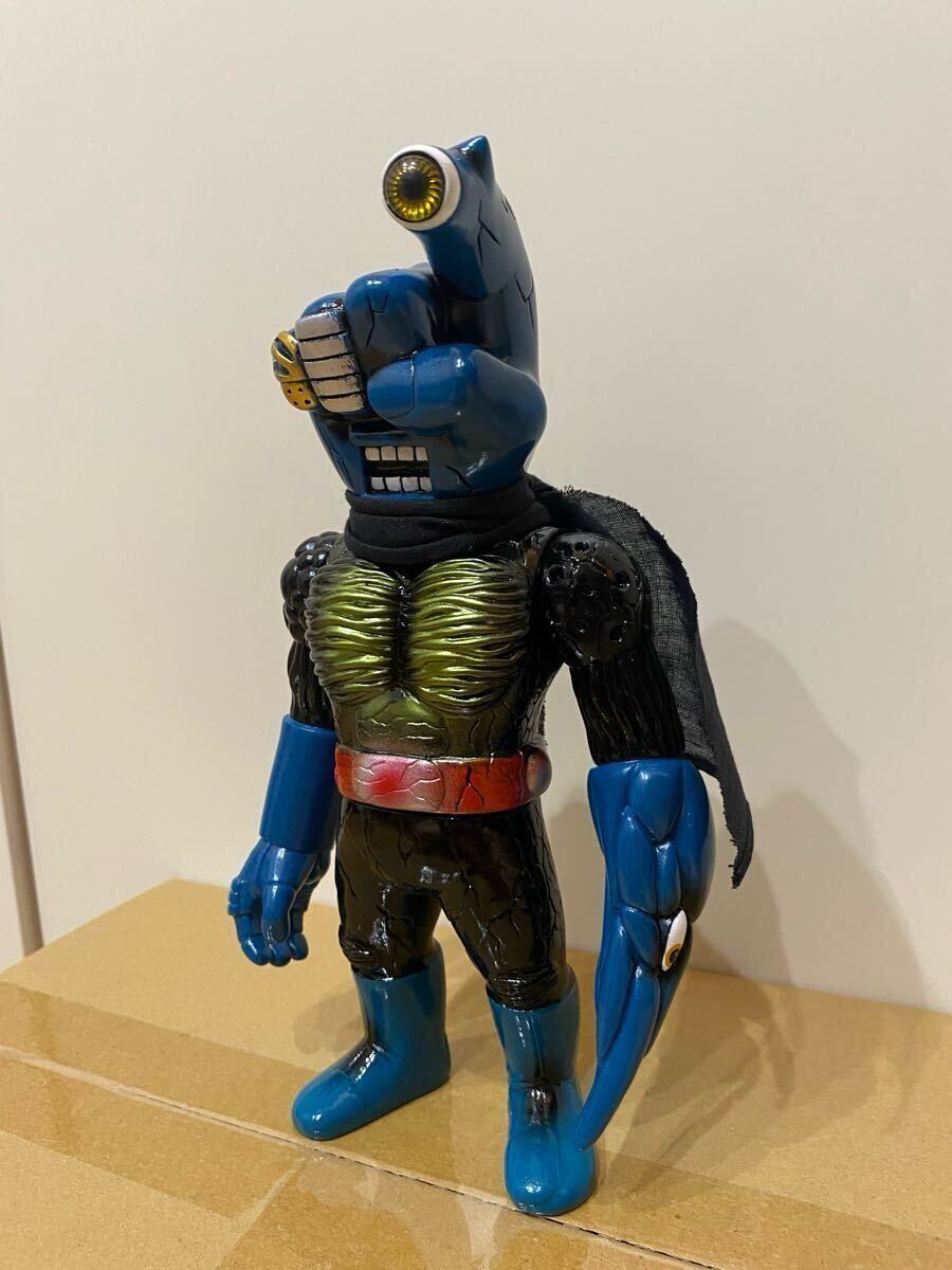 ユビオス リアルヘッド REALHEAD ソフビ sofubi カオスマン ストロングアーム 黒マフラー