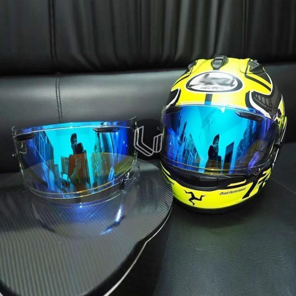 [ включая доставку ]Arai RX7X защита REVO голубой 