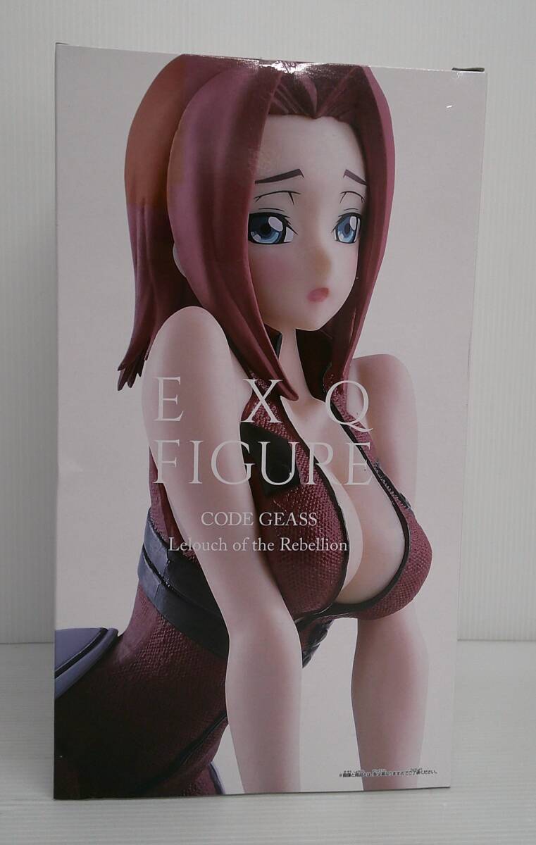 【未開封品】紅月カレン 「コードギアス 反逆のルルーシュ」 EXQフィギュア～紅月カレン～【箱傷み等有】