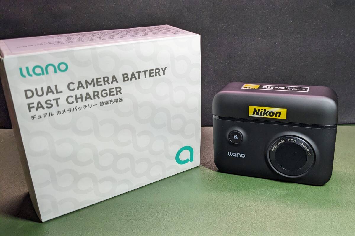 ☆☆☆ llano Nikonバッテリー用急速充電器 (2個(gè)同時(shí)充電可）： EN-EL15c EN-EL15a EN-EL15b EN-EL15 対応 ☆☆☆ 