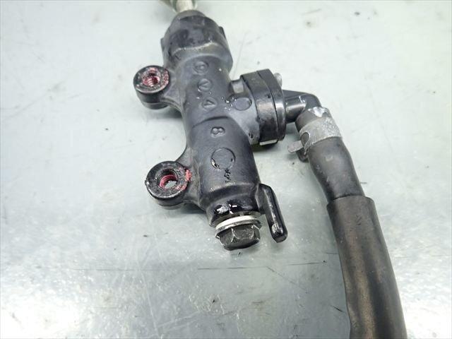 β250611-1 カワサキ W800 カフェ EJ800B (R2年式) 始動動畫有 純正 リアブレーキマスター シリンダー 固著無し！