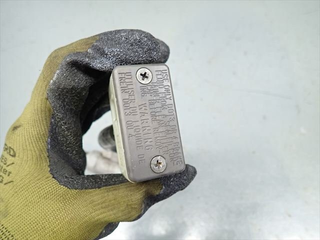 β250613-4 カワサキ Dトラッカー125 D-TRACKER LX125D (H22年式) 純正 リアブレーキマスターシリンダー 固著無し！