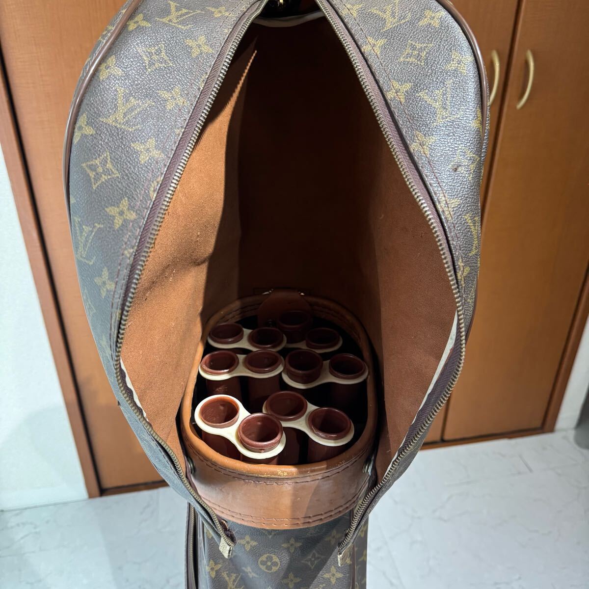 【美品】ルイ・ヴィトン モノグラム キャディバッグ ゴルフバッグ ルイヴィトン LOUIS VUITTON ゴルフバッグ キャディバッグ