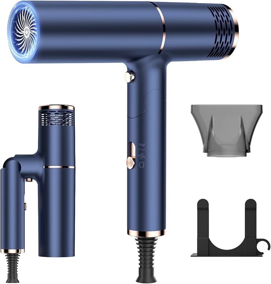 ドライヤー 大風(fēng)量 速干 1500W 高濃度マイナスイオン ヘアドライヤー 3段階溫度調(diào)節(jié) 溫冷風(fēng)切替 57℃恒溫 