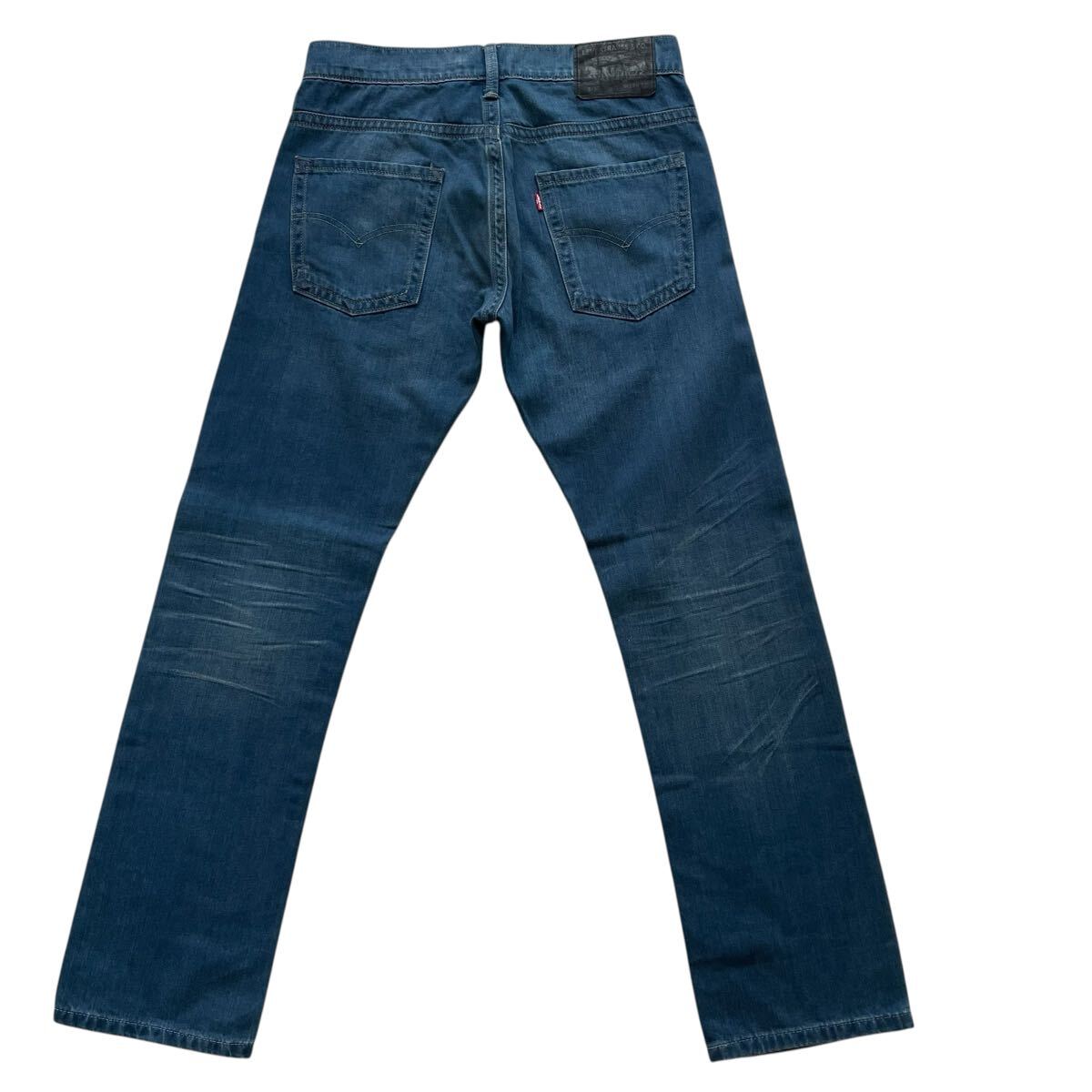 140周年 Levi’s リーバイス 513 W32 513TM ストレート メンズ ジーパン used加工 15481-0001 デニム　后染め
