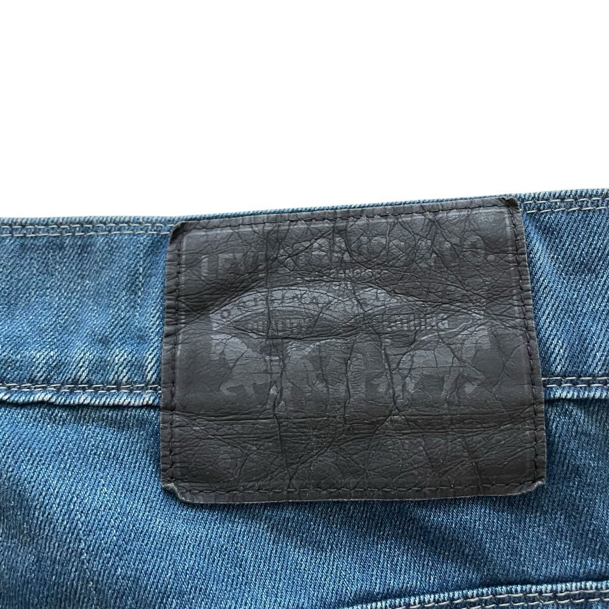 140周年 Levi’s リーバイス 513 W32 513TM ストレート メンズ ジーパン used加工 15481-0001 デニム　后染め
